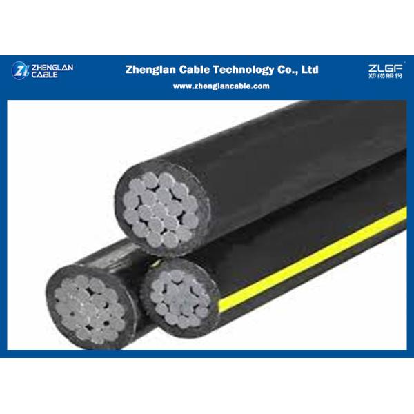Quality 0.6/1kV 3*95mm2 Aerial Bunched Cable AL/XLPE Transmission IEC 60502-1 for sale