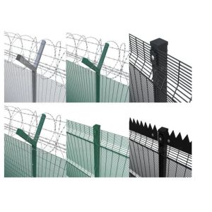 Buy cheap Powder Coated Wire Mesh Fence Panels Security Welded 358 Prison Mesh Fencing from wholesalers