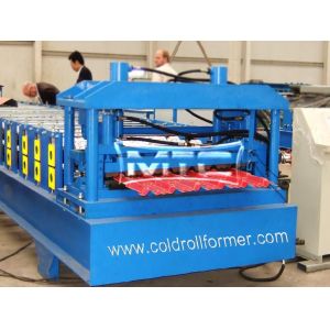 China Glazed Tile Roll Forming Machine Shanghai MTC on sale