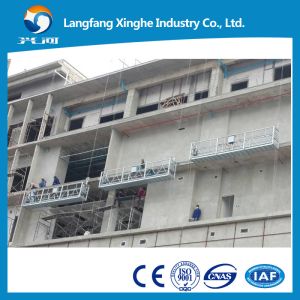 Buy cheap 7.5m hot galvanized pin typ suspended platform / gondola / scaffolding cradle winch from wholesalers