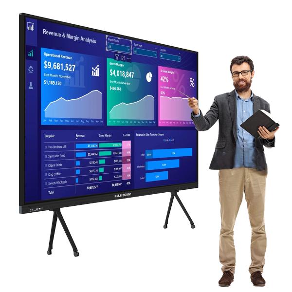 Quality Student Interactive Smartboard Metal Frame Interactive Flat Panels For Education for sale