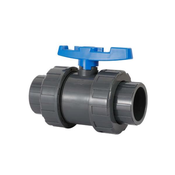 Quality Stable Antiwear True Union Ball Valve PVC Practical Abrasion Resistant for sale