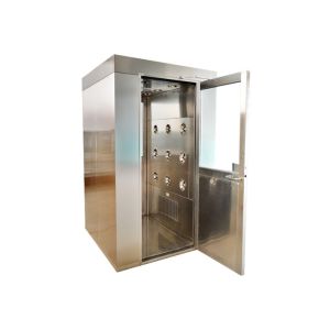 Buy cheap Automatic Sliding Door L Type Air Shower With Microcomputer Control For Clean Room from wholesalers