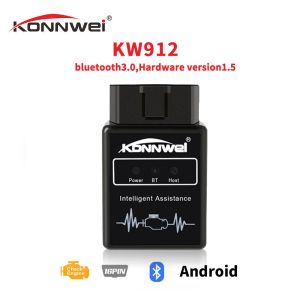 Buy cheap KONNWEI KW912 Car Engine Tester Case Vgate Icar2 Elm327 3g Software Free Bluetooth from wholesalers
