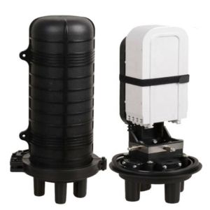 Buy cheap Ip68 24 48 96coreVertical heat shrink seal dome fiber optic closure 1 inlet 3 outlet from wholesalers