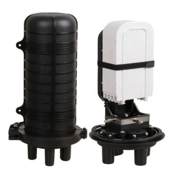 Quality Ip68 24 48 96coreVertical heat shrink seal dome fiber optic closure 1 inlet 3 outlet for sale