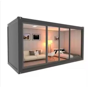 Contemporary Two Layers Flat Pack Container Prefab House For 20ft 40ft