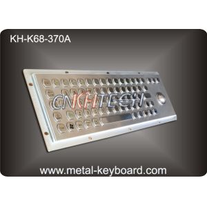 Buy cheap USB Self - Service Terminal Metal Computer Keyboard with Trackball from wholesalers