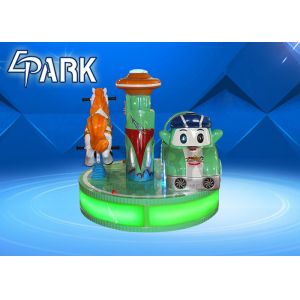 Buy cheap 2 Players Carousel Coin Operated Kiddie Rides Amusement Game Machine from wholesalers