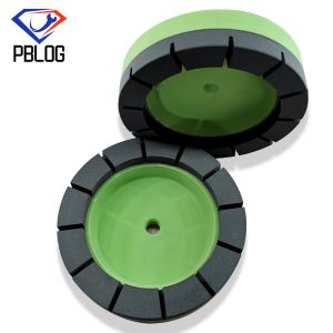 Buy cheap Segmented Hand Grinding Wheel Glass Edge Sectional Grinding Wheel Green from wholesalers