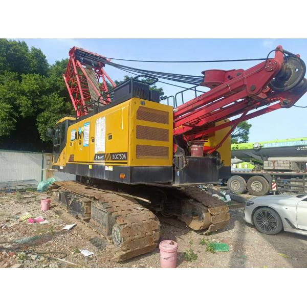 2019 Used Hydraulic Crawler Crane 75 Tons with Five-Arm Jib