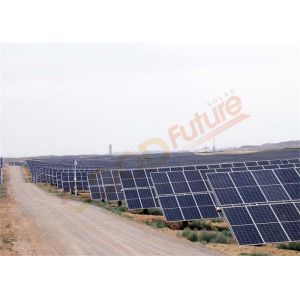 Buy cheap 2P PV Tracking System Hot Galvanizing Horizontal Solar Tracker from wholesalers