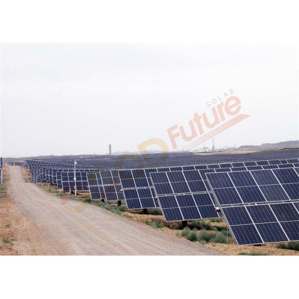 2P PV Tracking System Hot Galvanizing Horizontal Solar Tracker