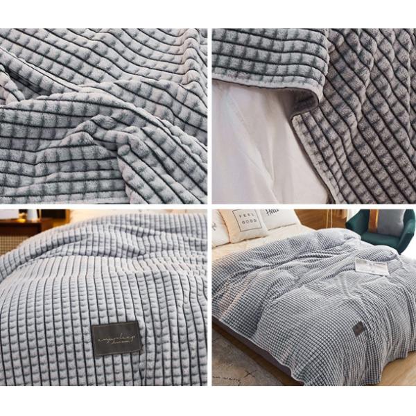 Nondisposable 2024 Magic Fleece Blanket Soft Thickened Skin Friendly Machine Washable