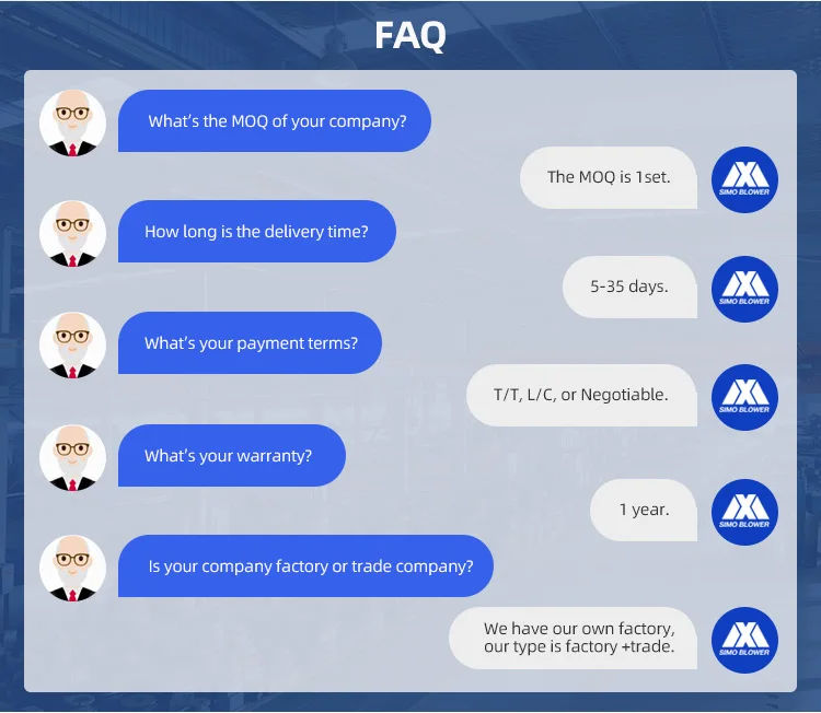 9-10 High pressure Coupling driving Radpid cleaning Dust removal centrifugal fan with ac motor