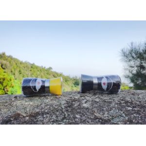Efficient Ceramic Core Seasoning Grinder Bottle For 95g Black Pepper 180g Weight
