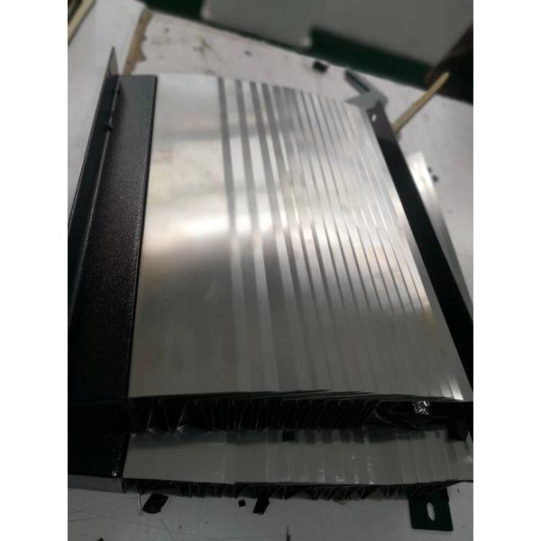 Buy cheap highly durability finned bellows cover black /silver colour with traverse rate 120M/min for protect red hot from wholesalers