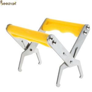 Durable Apiculture Beehive Tools Yellow Beekeeping Frame Grip With Plastic
