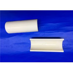 China Thermal Shock Resistant Alumina Ceramic Half Tube For Furnace  Smooth Surface on sale