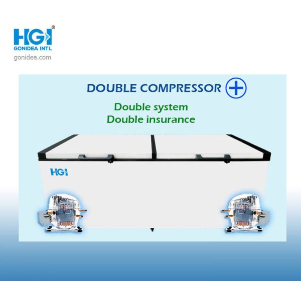 Buy cheap Manual Defrost Type Deep Chest Freezer Including Mechanical Temperature Control 220V 50Hz for Bulk Food Storage Applications from wholesalers