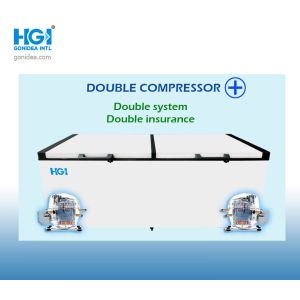 Buy cheap Manual Defrost Type Deep Chest Freezer Including Mechanical Temperature Control 220V 50Hz for Bulk Food Storage Applications from wholesalers