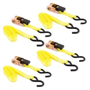 Buy cheap ratchet lashing with S hooks, Accroding to EN1492-1, ASME B30.9, AS/NZS 4380 Standard,  CE,GS TUV approved from wholesalers