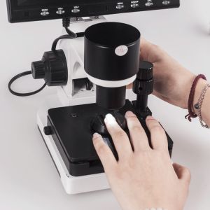 Buy cheap Portable Led Display Nail Fold Capillaroscopy Microscope 400x Magnification from wholesalers