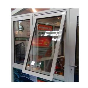 Buy cheap 8-Way Seal SKATE Grey And White Aluminium Alloy Awning Windows For End Buildings from wholesalers