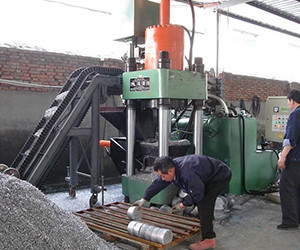 Buy cheap Reliable Briquetting Press Machine  Hydraulic Drive Easy Operation No Vibration from wholesalers