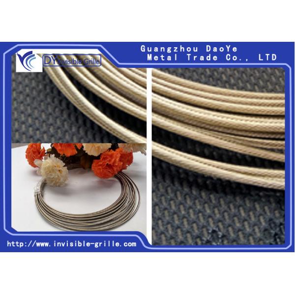 Buy cheap Anti Rust Invisible Grilles Stainless Steel Wire Material from wholesalers