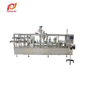 Four Lanes K-cup Coffee Capsule Filling And Sealing Machine