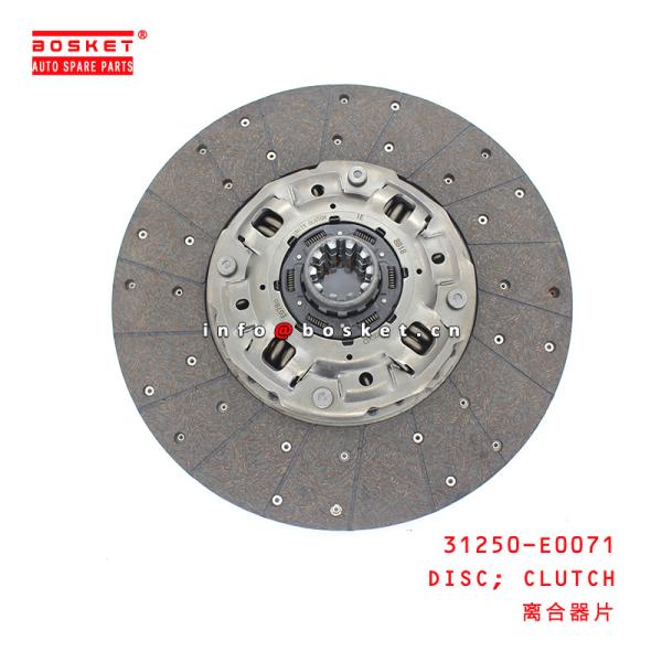 Quality 31250-E0071 Clutch Disc Suitable for ISUZU HINO E13C for sale