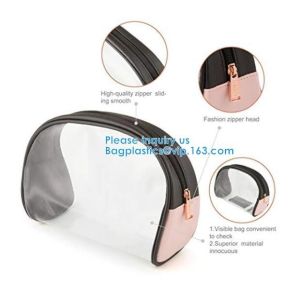 Biodegradable Plastic Zipper Case Zip Lock Frosted Plastic Slider PVC Zipper