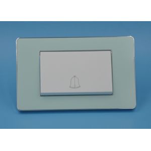 Household Doorbell Switch Fireproof PC , House Electrical Switches Elegant