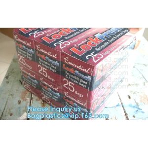 Zipper Mini lock Bags Slider lock Bags, Resealable Zipper Jumbo Size QUART