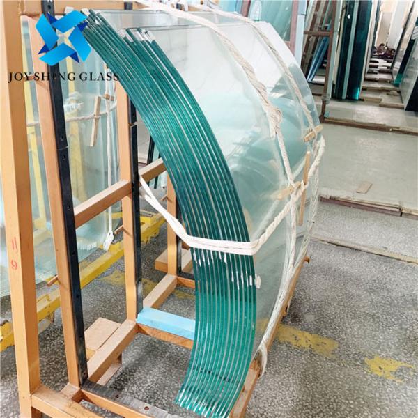 Quality 15mm Curved Safety Toughened Glass 19/32" Bent Tempered Glass for sale
