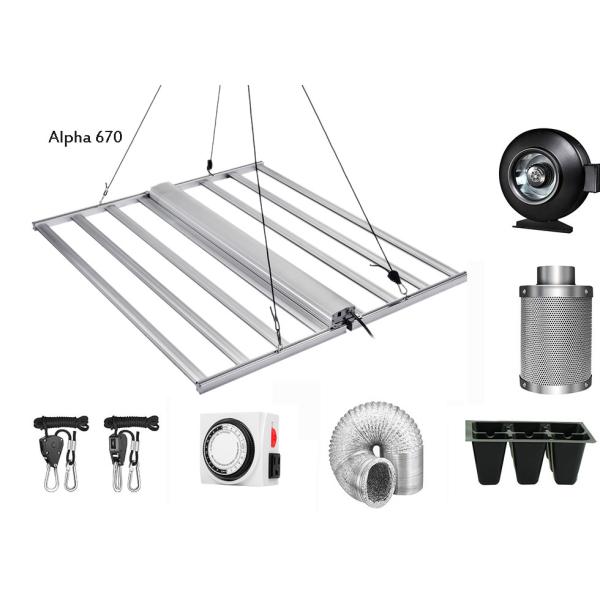 Buy cheap Samsung LM301B 2.9umol/J Greenhouse Grow Lights Dimmable from wholesalers