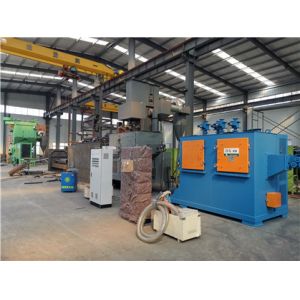 Buy cheap Continuous Through Rebar Shot Blasting Equipment 60m/Min HD Processing Speed product