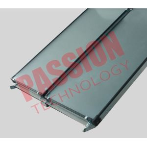 Compact Swimming Pool Solar Water Heater Flat Plate Black Chrome Coating