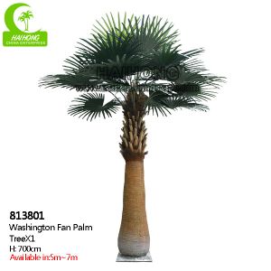 Buy cheap UV Resistance H700cm Artificial Tropical Tree , Fake Palm Plant Indoor from wholesalers