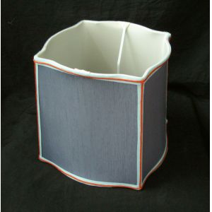 Square Cut Corner Bedside Lamp Shades 4 Convex Angle E26