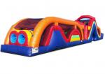 Buy cheap Inflatable Bouncy Castle Assault Course , Warrior Dash Blow Up Obstacle Course Rental from wholesalers