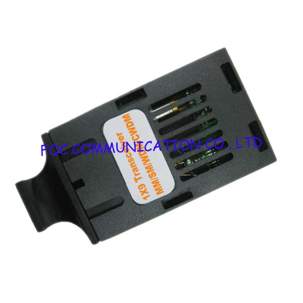 FP / DFB CWDM SFP Transceiver 1 x 9 Single Fiber Bi - Directional Operation