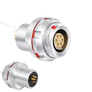 Buy cheap Fischers 0F 8 Pin IP68 Waterproof Brass Circular Connector from wholesalers