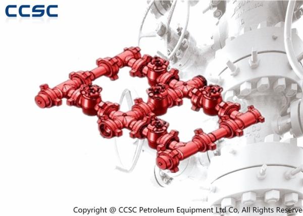 Buy cheap CCSC Flowback Choke Manifold , Choke Valve Wellhead Low Torque Operation from wholesalers