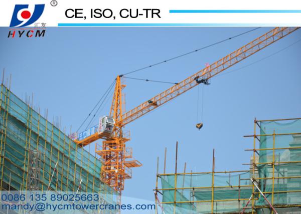 Buy cheap 1.6*1.6*3m Split Mast 8ton Double Slewing QTZ80(5513/6010) Construction Tower Crane from wholesalers