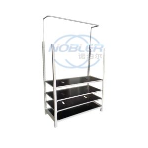 Buy cheap Danish Trolley 2 Directional Rubber Wheel Push And Pull Type Flower Trolley Folding from wholesalers