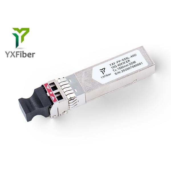 Quality MSA Package 40km 1550nm 10G SFP+ Module SFP-10G-ER for sale