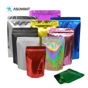 Buy cheap Multi Colored Aluminum Foil Bag Plastic Zipper Smell Proof Mylar Bags from wholesalers