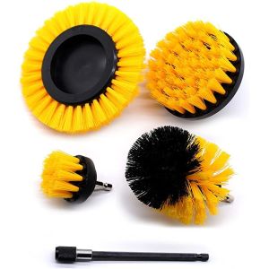 Buy cheap Yellow 5 Piece Power Scrubber Cleaning Kit With PP Bristle from wholesalers